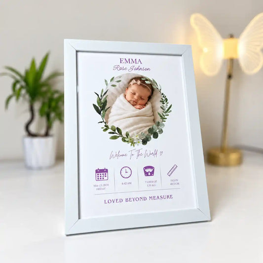 Welcome Baby Frame