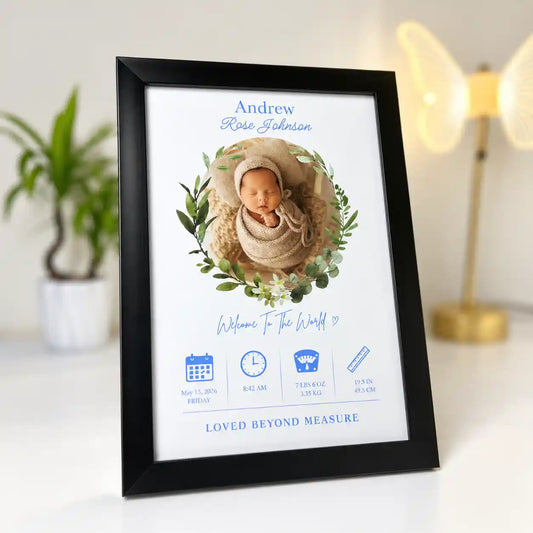 Welcome Baby Frame