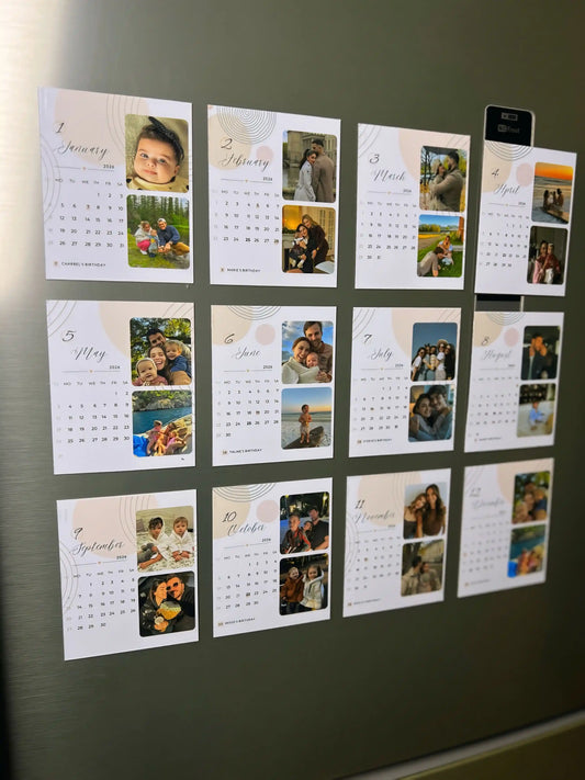 Photo Calendar (10.5 x 8.5cm)